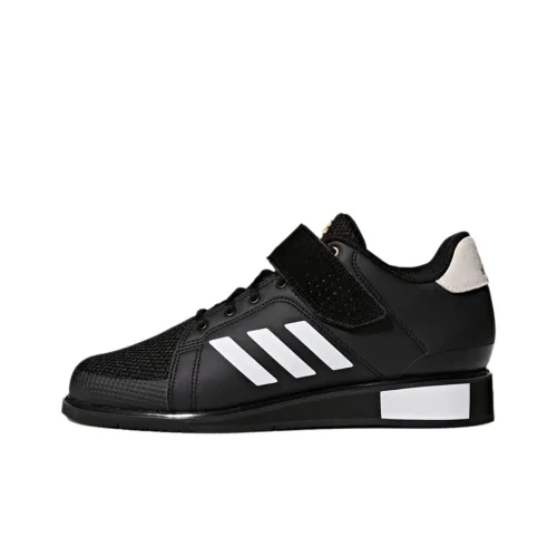 Adidas Power Perfect Устойчивые к истиранию Низкие Кроссовки для тренировок Мужские Черные