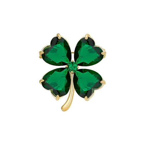 HMZ Броши Зеленый Женские