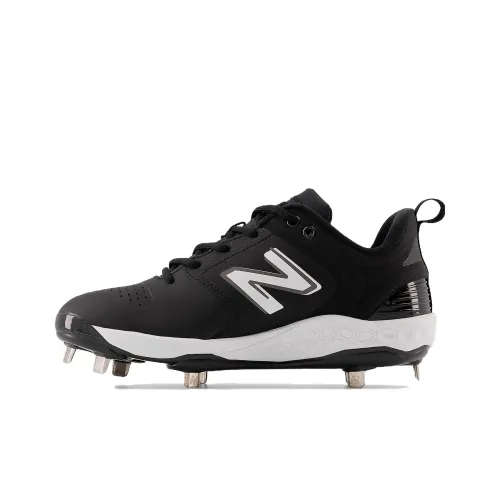 New Balance NB Свежий Пена Series X Velo V3 Металл Синтетика Низкий Топ Бейсбольная Обувь Женская Черная