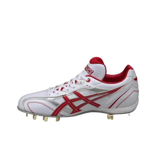 Asics Speedluster LT Low Топ Бейсбольные кроссовки Унисекс Белый Красный