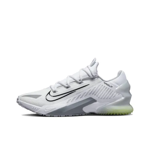 Nike Force Zoom Trout 8 Pro NRG Амортизаторы Slip-resistant устойчивые к истиранию Низкий топ Кроссовки для тренировок Мужские Белые
