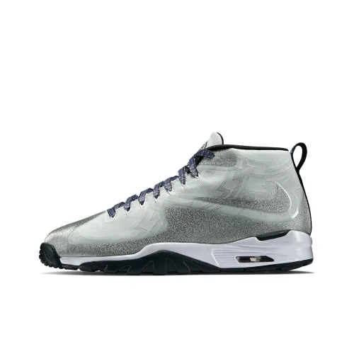 Nike Air Untouchable Vapor Амортизация Slip-resistant Покрытие MID Топ Тренировочные Кроссовки Мужские Серые