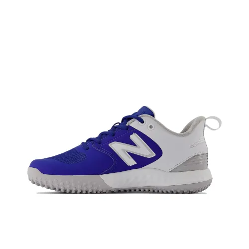 New Balance NB Свежий Пена Серия Velo V3 Тренер Низкий Топ Бейсбольная Обувь Женская Синяя Белая