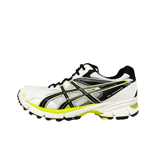 Asics Гель Trigger 8 Устойчивые к истиранию Низкие Кроссовки для тренировок Мужские Белый Черный Желтый