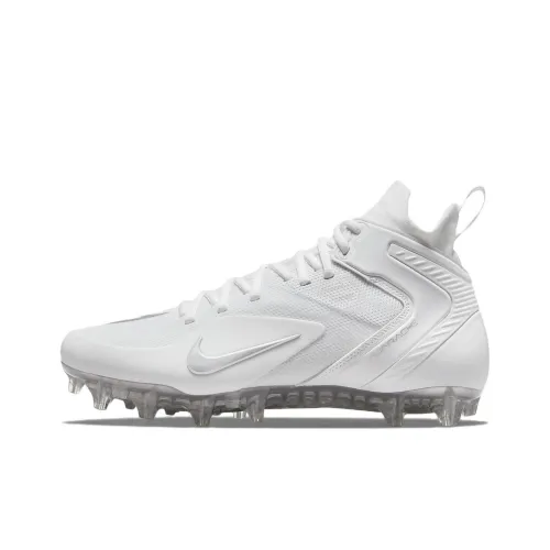 nike Alpha Huarache 8 Elite Shock Absorbers Slip-Resistant Abrasion-Resistant Low-Top Training Shoes Unisex White nike Alpha Huarache 8 Elite Shock Absorbers Противоскользящие Устойчивые к истиранию Низкие Кроссовки для тренировок Унисекс Белые