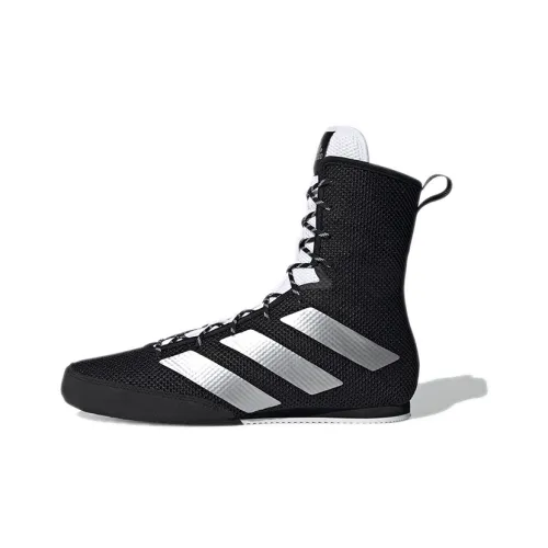 Adidas Box Hog 3 High Топ Тренировочные Кроссовки Мужские Черные