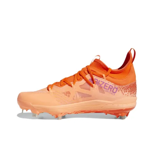 Adidas Adizero Slip Resistant Abrasion Resistant MID Топ Кроссовки для тренировок Мужской Оранжевый