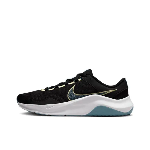 Nike Legend Essential 3 Next Nature Shock Absorbers Slip-Resistant Low-Top Training Shoes Women's Pink White Найк Легенд Эссеншал 3 Некст Нэйч Шок Абсорберз Слип-Резистент Лоу-Топ Тренировочные Кроссовки Женские Розовый Белый