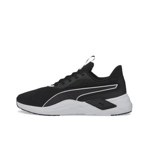 PUMA Flex T1 Le Low Топ Кроссовки для тренировок Мужской Черный Белый