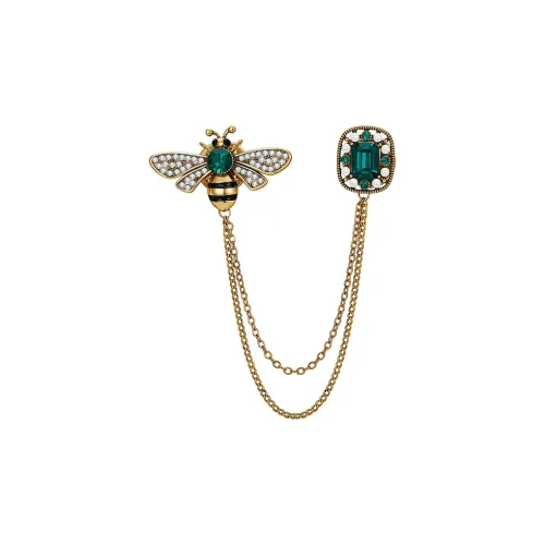 HMZ Броши Зеленый Женские