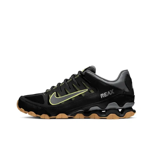 Nike Reax 8 TR Shock Absorbers Slip-Resistant Abrasion-Resistant Low-Top Training Shoes Men's Black Brown Green Найк Reax 8 TR Амортизирующие Slip-Resistant Abrasion-Resistant Низкие Кроссовки для тренировок Мужские Черный Коричневый Зеленый