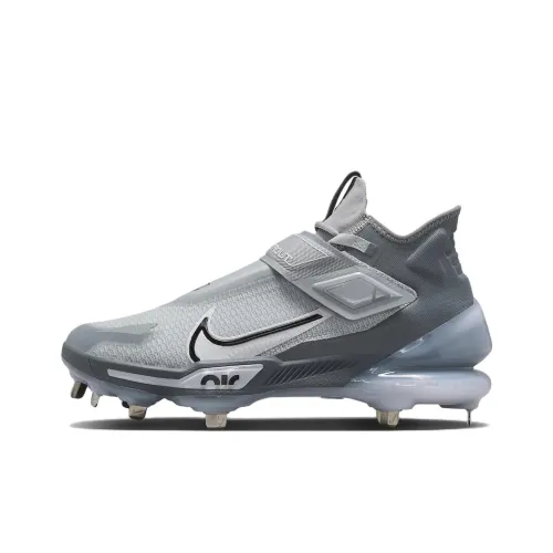 nike Force Zoom Trout 8 Elite Амортизаторы Shock Slip-resistant Abrasion-resistant MID Training Shoes Men's Gray