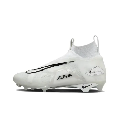 Nike ALPHA Menace Elite 3 Амортизирующие подошва Противоскользящие и устойчивые к истиранию Высокие кроссовки для тренировок Мужские Белые