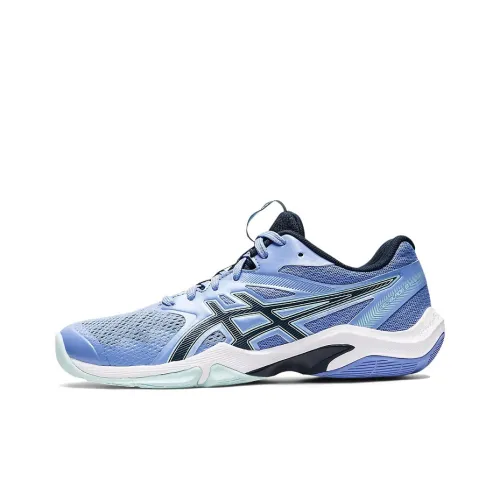 Asics Gel Blade 8 Low Top Тренировочные Кроссовки Женские Светло-Синие