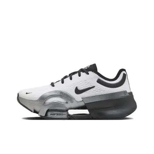 Nike 4 NN Shock Absorbers Slip-Resistant Low-Top Training Shoes Women's Black White