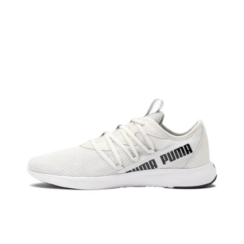 PUMA Nrgy Шокабсорберы Противоскользящие Устойчивые к истиранию Дышащий MID Тренировочные Кроссовки Мужские Белые