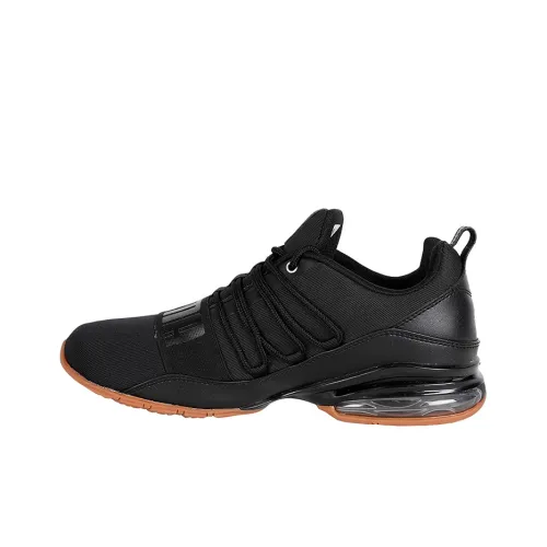 PUMA Cell Regulate Nature Tech Амортизация Устойчивый к истиранию Легкий Низкий Топ Кроссовки для тренировок Мужской Черный