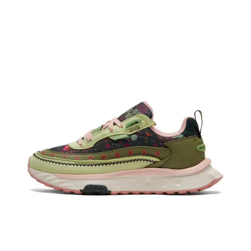 LIBERTY X PUMA Wild Rider 2 Wild Rider 2 Цветочный Низкий Топ Кроссовки для тренировок Женские Зеленый