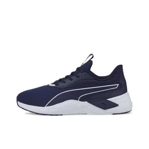 PUMA Le Abrasion Resistant Низкие Кроссовки для тренировок Мужские Темно-синие