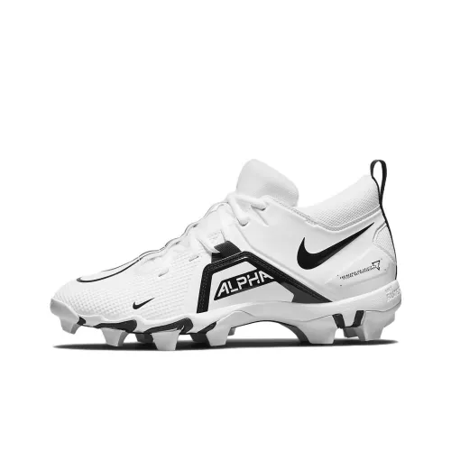Nike Alpha Menace 3 Shark Shock Absorbers Slip-Resistant Abrasion-Resistant Low-Top Training Shoes Men's White