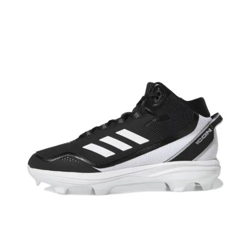 Adidas Icon 7 MID TPU Бутсы Устойчивые к истиранию MID Тренировочные Кроссовки Мужские Черные