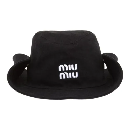 MIU MIU Шляпы Черный Унисекс