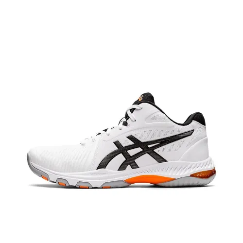 Asics Netburner Ballistic FF 2 MID Топ Кроссовки для тренировок Мужской Белый Черный