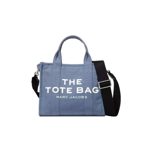 MARC JACOBS Хлопок Canvas Сумка Сумка-тоут Сумка для покупок Сумка через плечо Сумка мини Женская Синяя