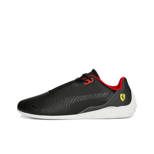 PUMA Drift Cat Феррари Decima Low Топ Тренировочные Кроссовки Унисекс Черный Красный