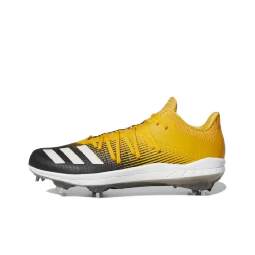 Adidas Adizero Afterburner 6 Устойчивые к истиранию Низкие Кроссовки для тренировок Мужские Черные Желтые