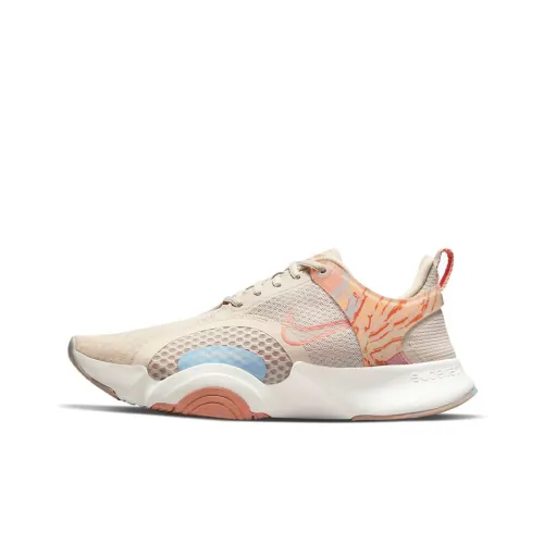 Nike SuperRep Шокабассеры Противоскользящие Устойчивые к истиранию Низкие Кроссовки для тренировок