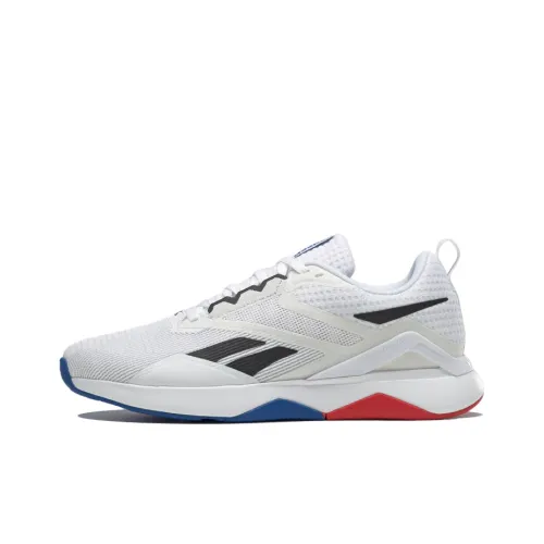 REEBOK Nanofle V2 Low Топ Кроссовки для тренировок Белый Черный