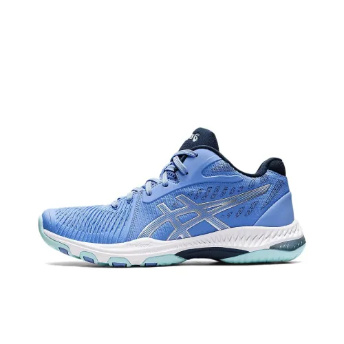 ASICS Гель Netburner Ballistic MT FF 2 Устойчивые к истиранию Высокие Кроссовки для тренировок Женские Индиго