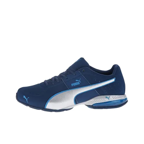 PUMA CELL Surin 2 Low Топ Тренировочные Кроссовки Мужские Синие и Серебряные