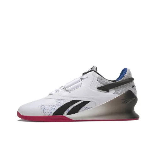 Reebok Legacy Lifter 2 Low Топ Тренировочные Кроссовки Мужские Белый Черный