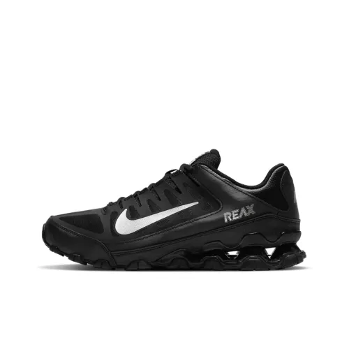 Nike Reax 8 TR Shock Absorbers Slip-Resistant Abrasion-Resistant Low-Top Training Shoes Men's Black White Найк Reax 8 TR Амортизирующие низкие кроссовки для тренировок противоскользящие устойчивые к истиранию мужские черные и белые