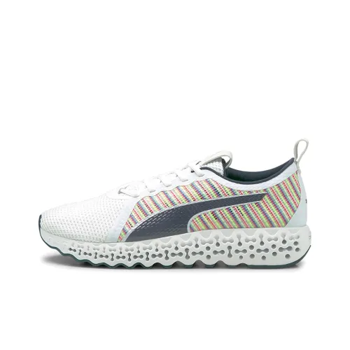 PUMA Calibrate Runner SP Low Тренировочные Кроссовки Мужские Белые Серые Многоцветные