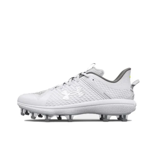 Under Armour Yard Shock Absorbers Slip-Resistant Abrasion-Resistant Low-Top Training Shoes Men's White Подкладка Under Armour Yard Shock Absorbers Противоскользящие и устойчивые к истиранию Низкий топ Тренировочные кроссовки Мужской Белый