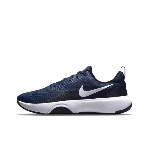 Nike Shock Absorbers Slip-Resistant Abrasion-Resistant Low-Top Training Shoes Men's Blue White Найк Шок Абсорберз Антислип Резистентный Низкие Кроссовки для Тренировок Мужские Синий Белый