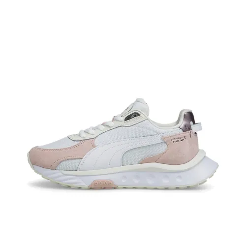 PUMA Wild Rider Low Топ Кроссовки для тренировок Женские Лотосово-розовый