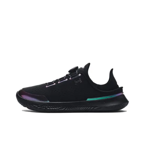 Under Armour UA SlipSpeed™ Slip-Resistant Abrasion-Resistant Low-Top Training Shoes Unisex Black Under Armour UA SlipSpeed™ противоскользящие и устойчивые к истиранию низкие кроссовки для тренировок унисекс черные