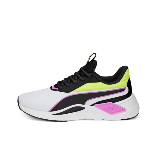 PUMA Le Low Кроссовки для тренировок Женские Белый Зеленый Розовый