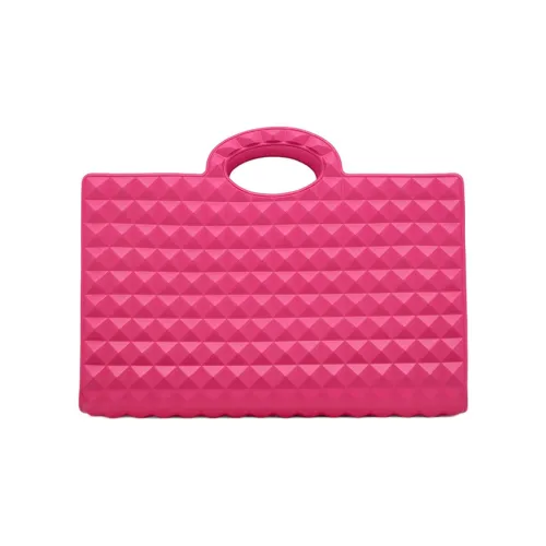 Valentino Резиновый Тоут Сумка Сумка для покупок Женская Розовая