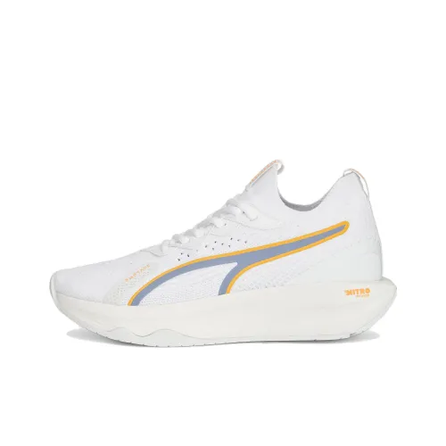 PUMA PWR XX Nitro Luxe MID Топ Кроссовки для тренировок Женские Белые Синие