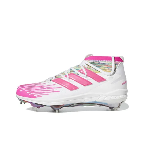 Adidas Износостойкие Низкие Кроссовки для Тренировок Мужские Розовые Белые