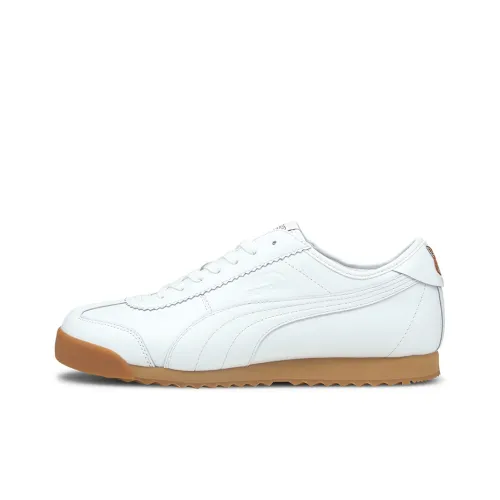 MAISON KITSUNE x PUMA ROMA Low Топ Кроссовки для тренировок Унисекс Белый Натуральная резина
