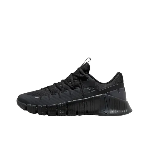 Nike Free Metcon 4 'RUSSELL Wilson' Устойчивые к истиранию Дышащие Низкие Кроссовки для тренировок Мужские Черные