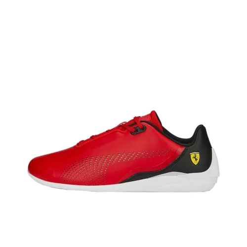 PUMA Drift Cat Феррари Decima Low Топ Тренировочные Кроссовки Унисекс Красный Белый