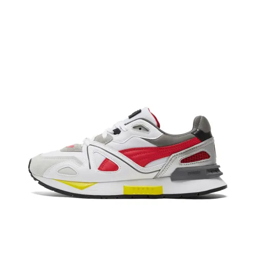 PUMA Scuderia Ferrari Low Топ Тренировочные Кроссовки Мужские Белый Серый Красный