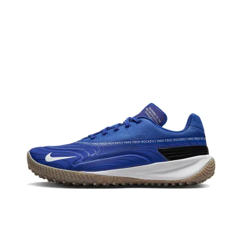 Nike Vapor Drive Амортизаторы Shock противоскользящие устойчивые к истиранию низкий топ хоккейная обувь для мужчин синий черный